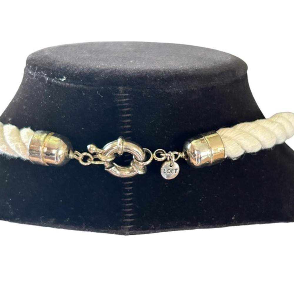 Vintage‎ Loft Glass And Rope Necklace - Picture 7 of 7